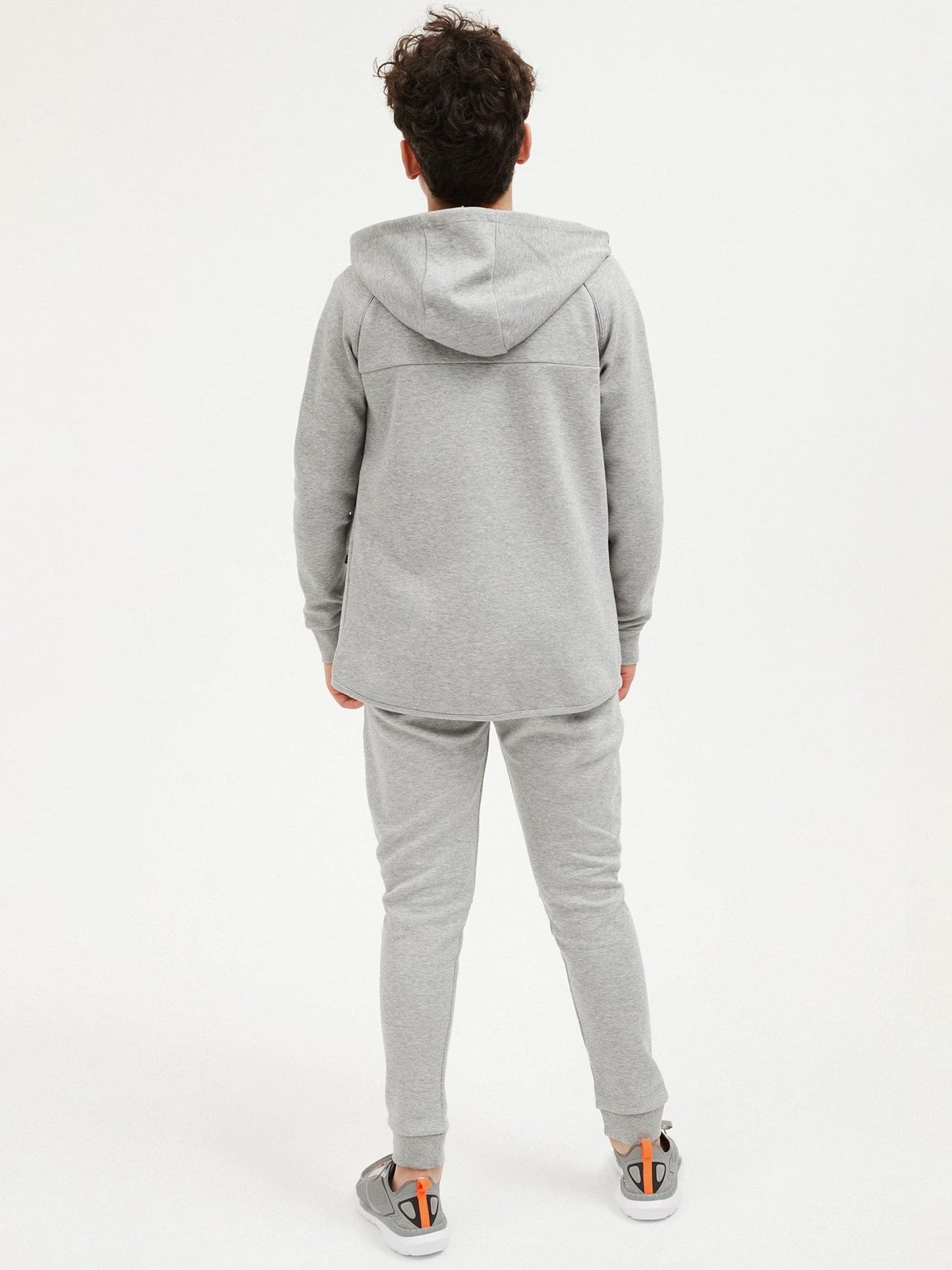Dsiney Kidz - Grey Marl Tech Sportswear Zip Through Hoodie (3-16yrs) image 3