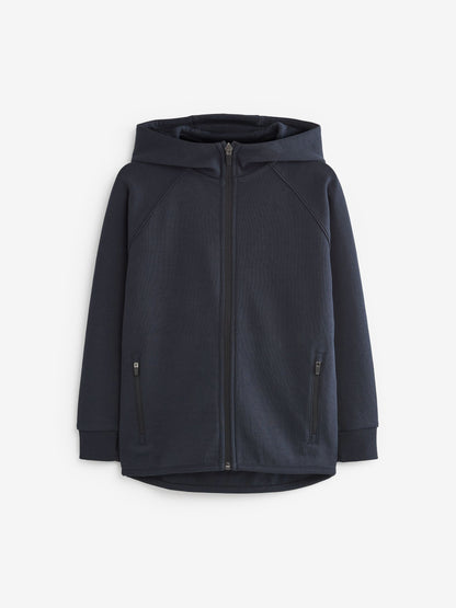 Dsiney Kidz - Navy Blue Tech Sportswear Zip Through Hoodie (3-16yrs) image 1