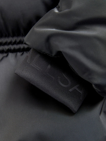 smALLSAINTS Black Ruched Longline Padded Coat - image 13