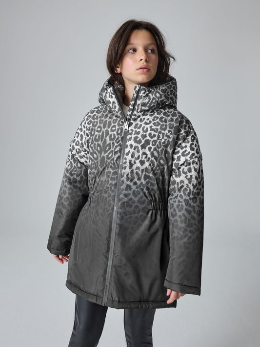 smALLSAINTS Leopard Ombre Coat - image 1