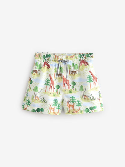 Green/White Cath Kidston Swim Shorts (3mths-7yrs) image 1