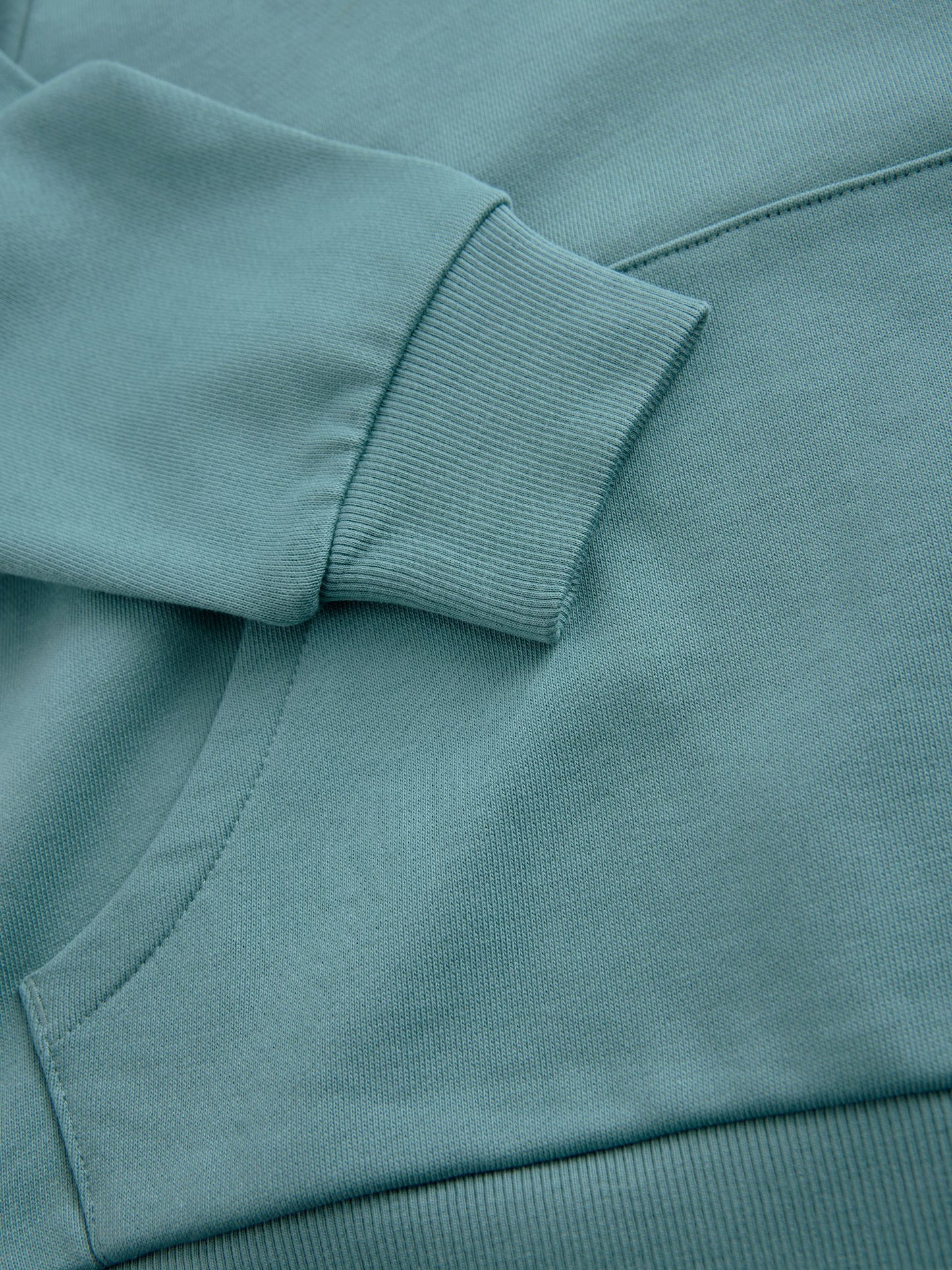 Dsiney Kidz - smALLSAINTS Teal Blue Oversized Underground Pullover Hoodie image 8