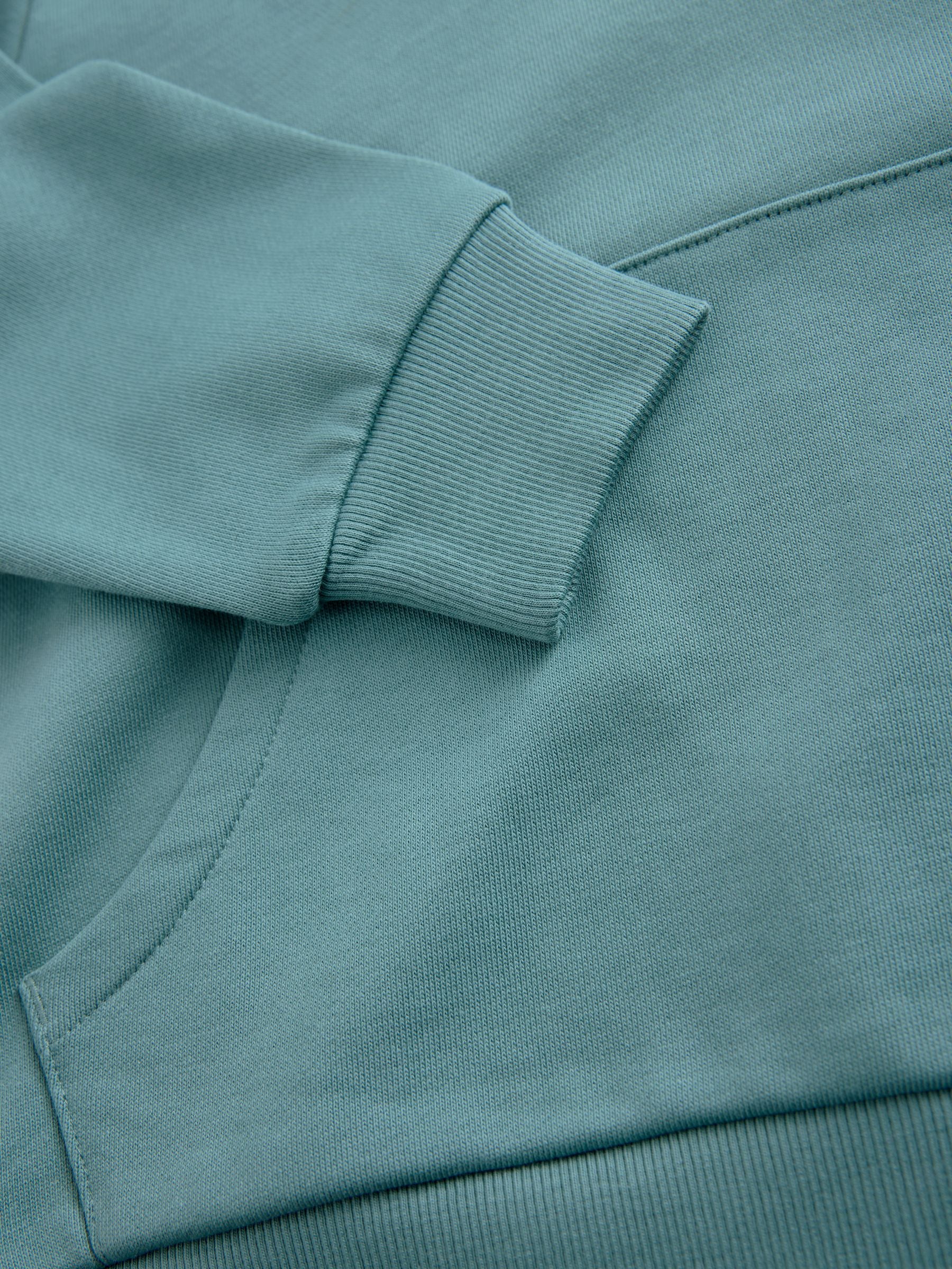 Dsiney Kidz - smALLSAINTS Teal Blue Oversized Underground Pullover Hoodie image 8