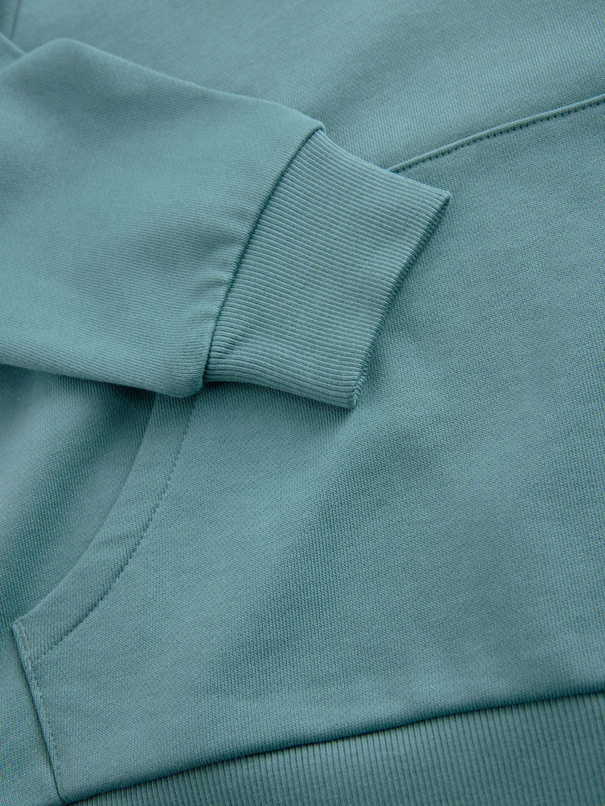 Dsiney Kidz - smALLSAINTS Teal Blue Oversized Underground Pullover Hoodie image 8