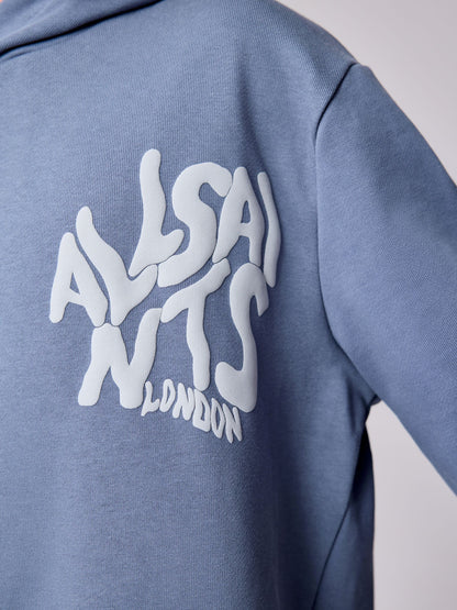 Dsiney Kidz - smALLSAINTS Mid Blue Oversized Orlando Pullover Hoodie image 4