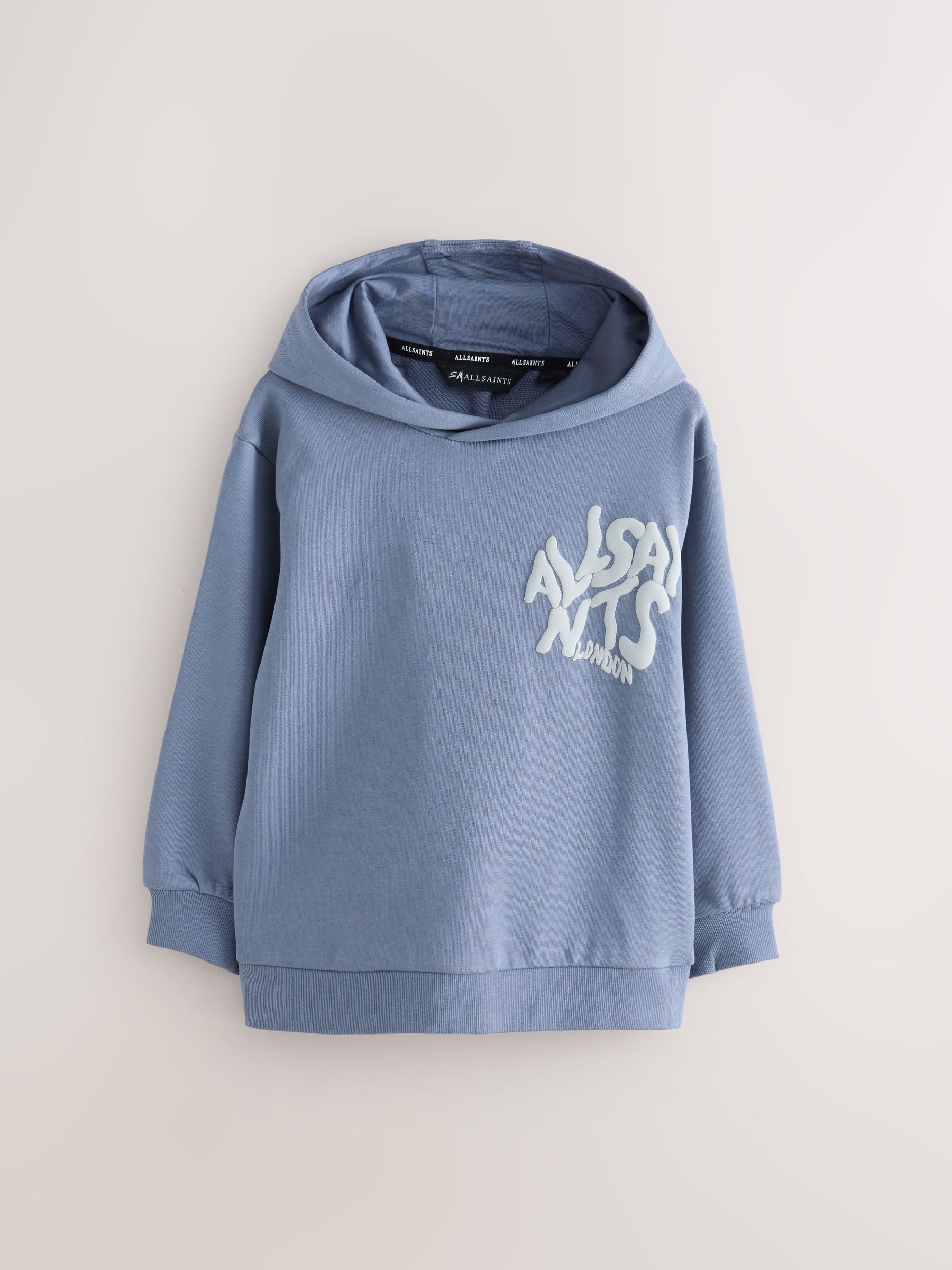 Dsiney Kidz - smALLSAINTS Mid Blue Oversized Orlando Pullover Hoodie image 5