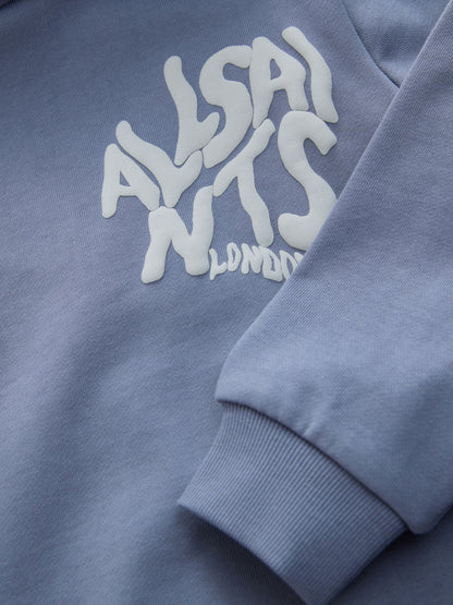 Dsiney Kidz - smALLSAINTS Mid Blue Oversized Orlando Pullover Hoodie image 7