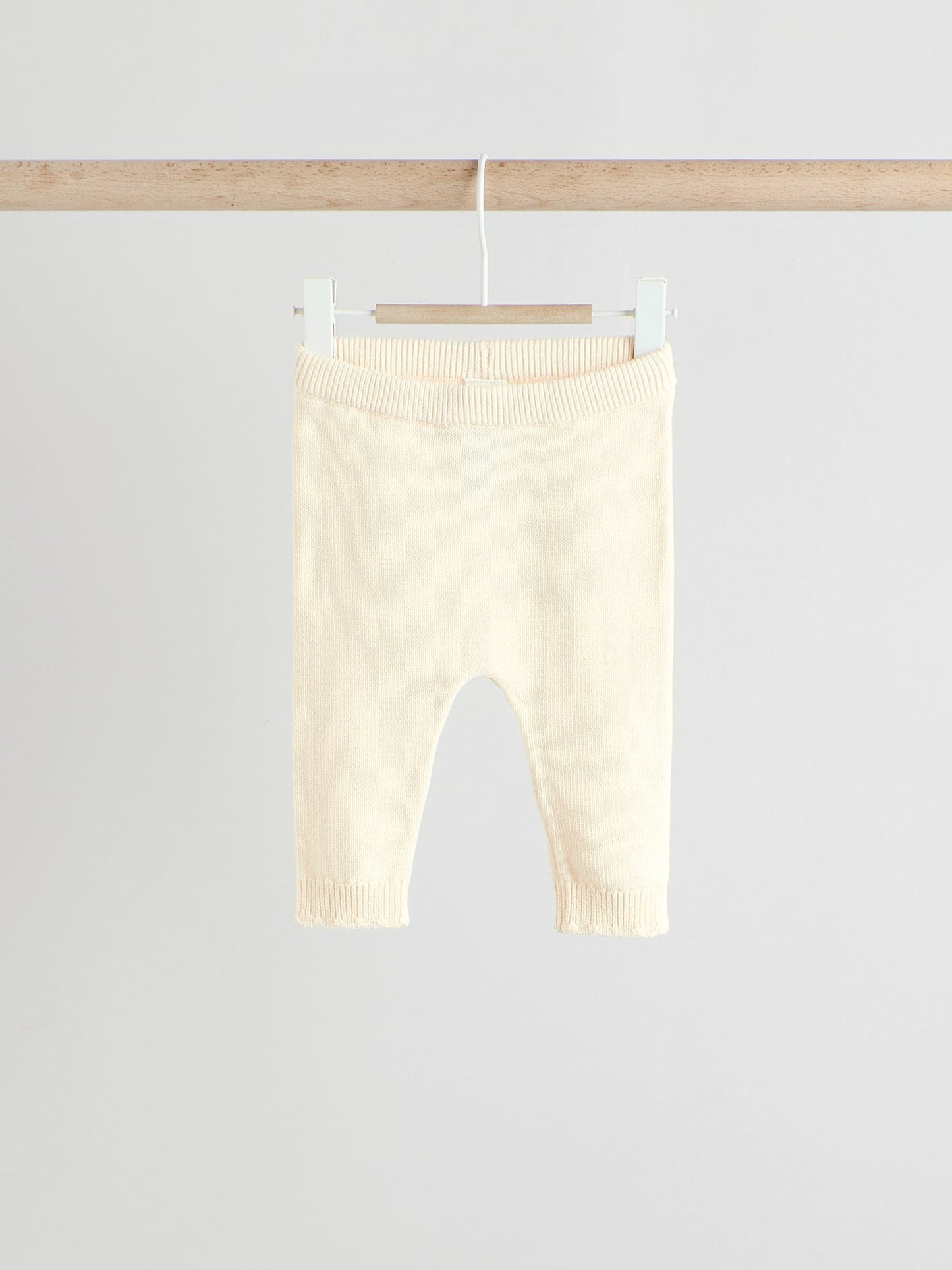 White Frill Knitted Bow Baby Cardigan Set (0mths-3yrs)