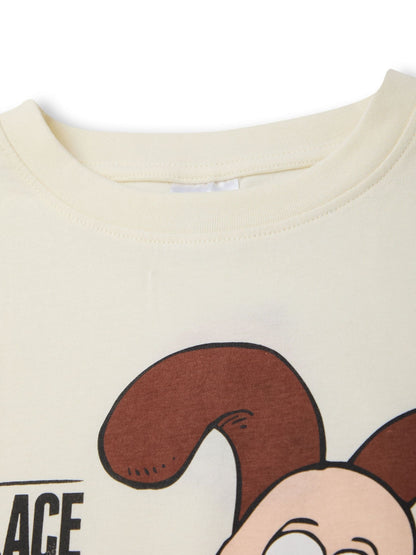 Vanilla Underground Cream Ladies Wallace and Gromit 100% Cotton Pyjamas - image 5