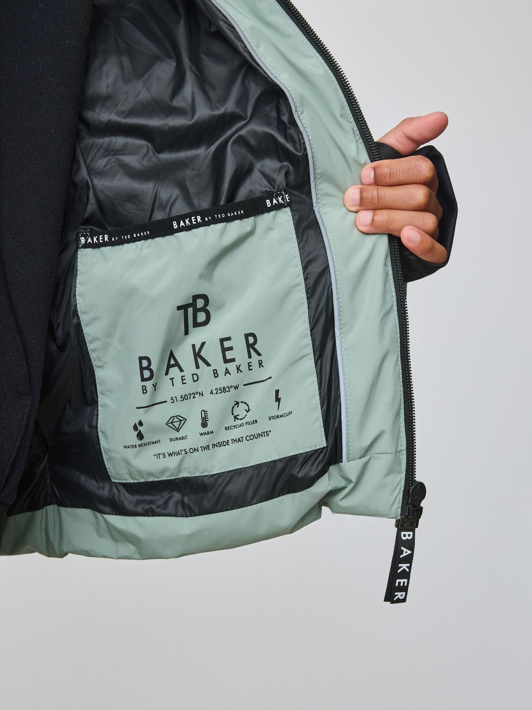 Baker by Ted Baker Shower Resistant Heatseal Jacket image 5