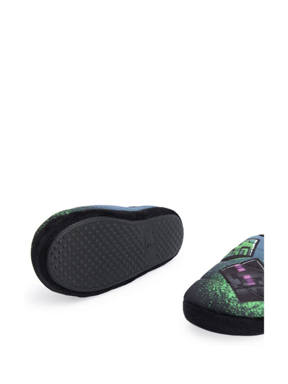 Vanilla Underground Blue Minecraft Boys Slippers image 4