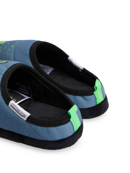 Vanilla Underground Blue Minecraft Boys Slippers image 5
