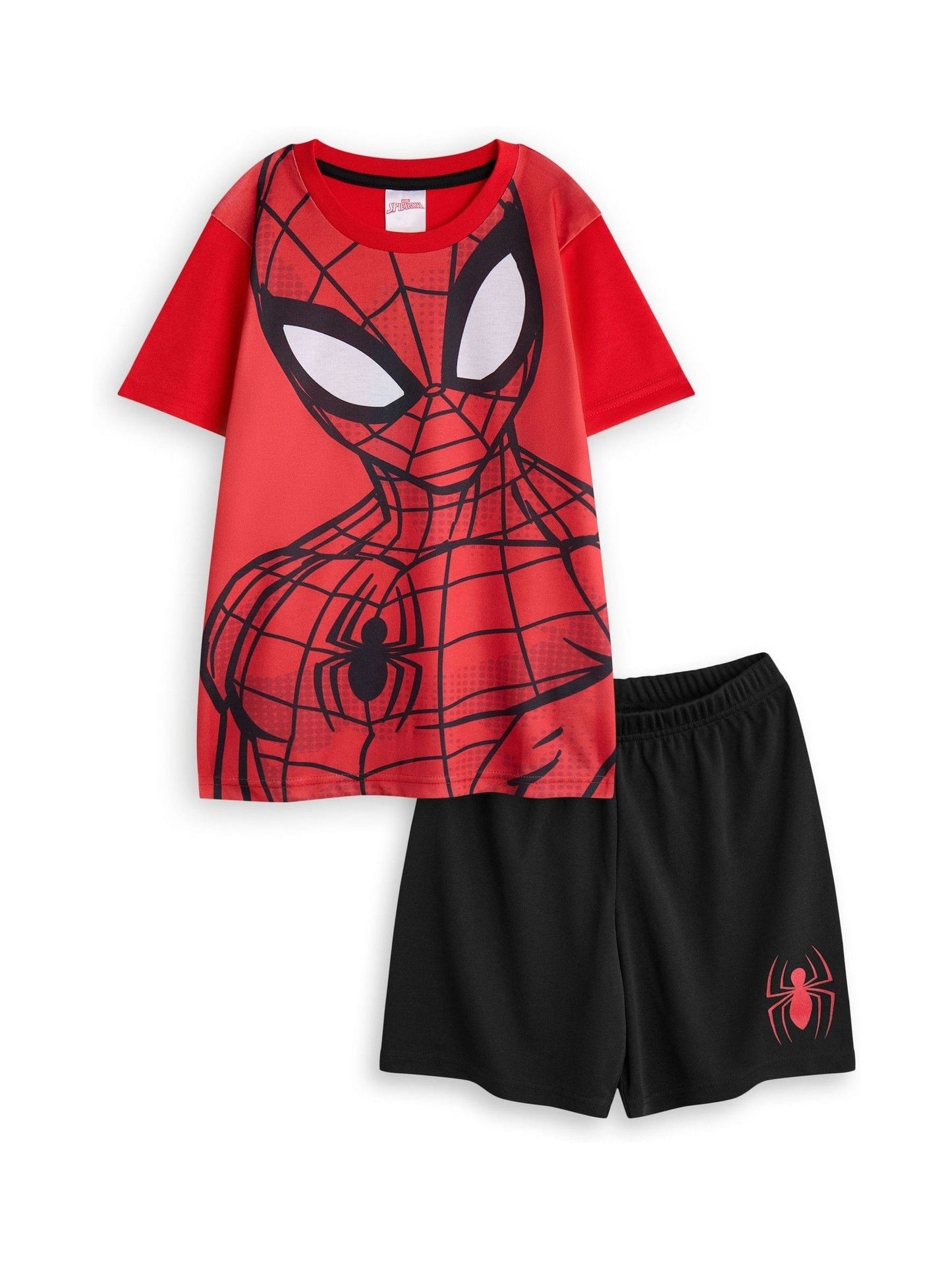 Dsiney Kidz - Vanilla Underground Red Boys Spiderman Short Leg Pyjamas image 1
