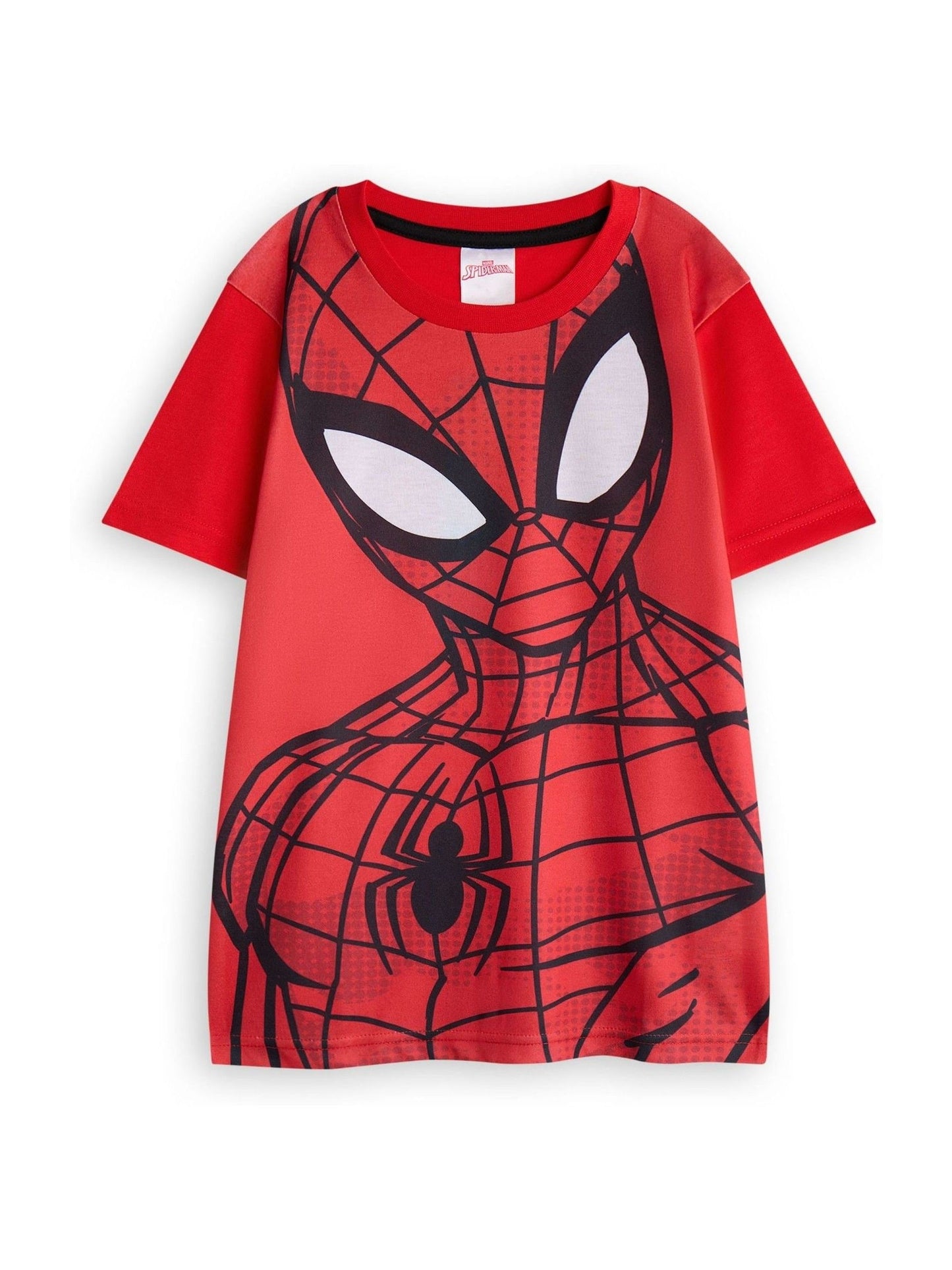 Dsiney Kidz - Vanilla Underground Red Boys Spiderman Short Leg Pyjamas image 2