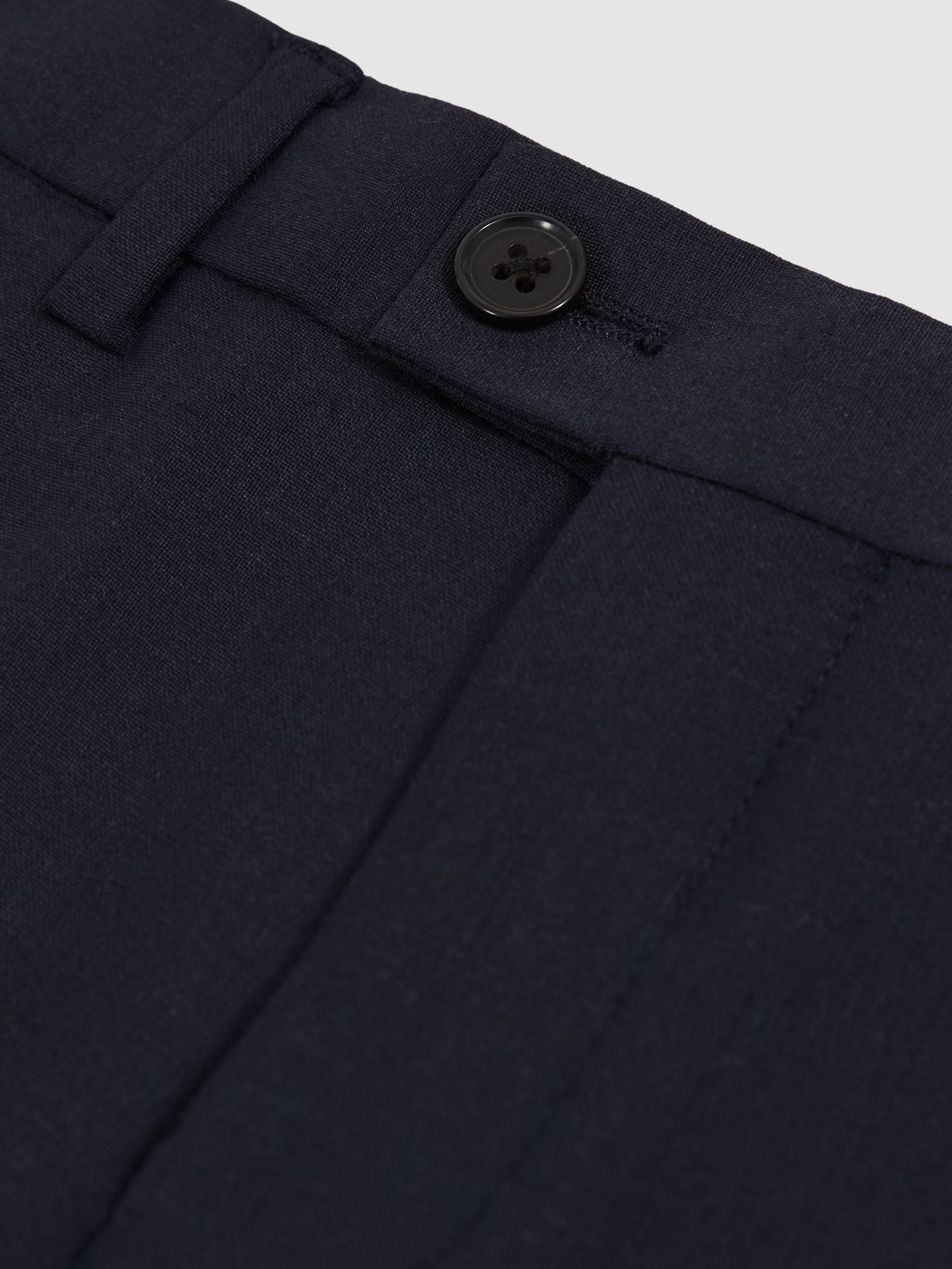 Reiss Navy Hope 3-9 yrs Wool-Blend Suit Trousers image 5