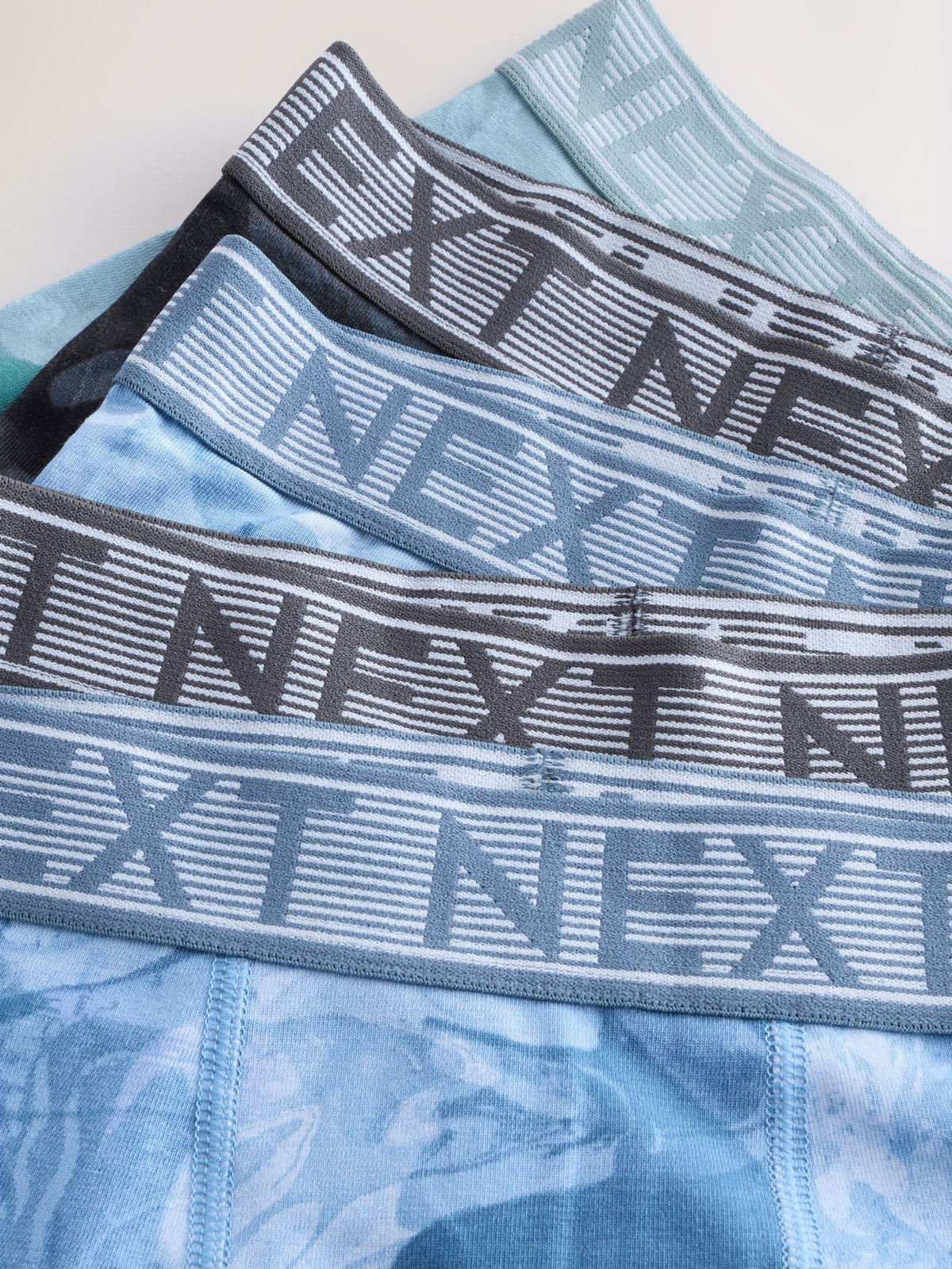 Dsiney Kidz - Blue Marble Print Boxers 5 Pack (2-16yrs) image 7