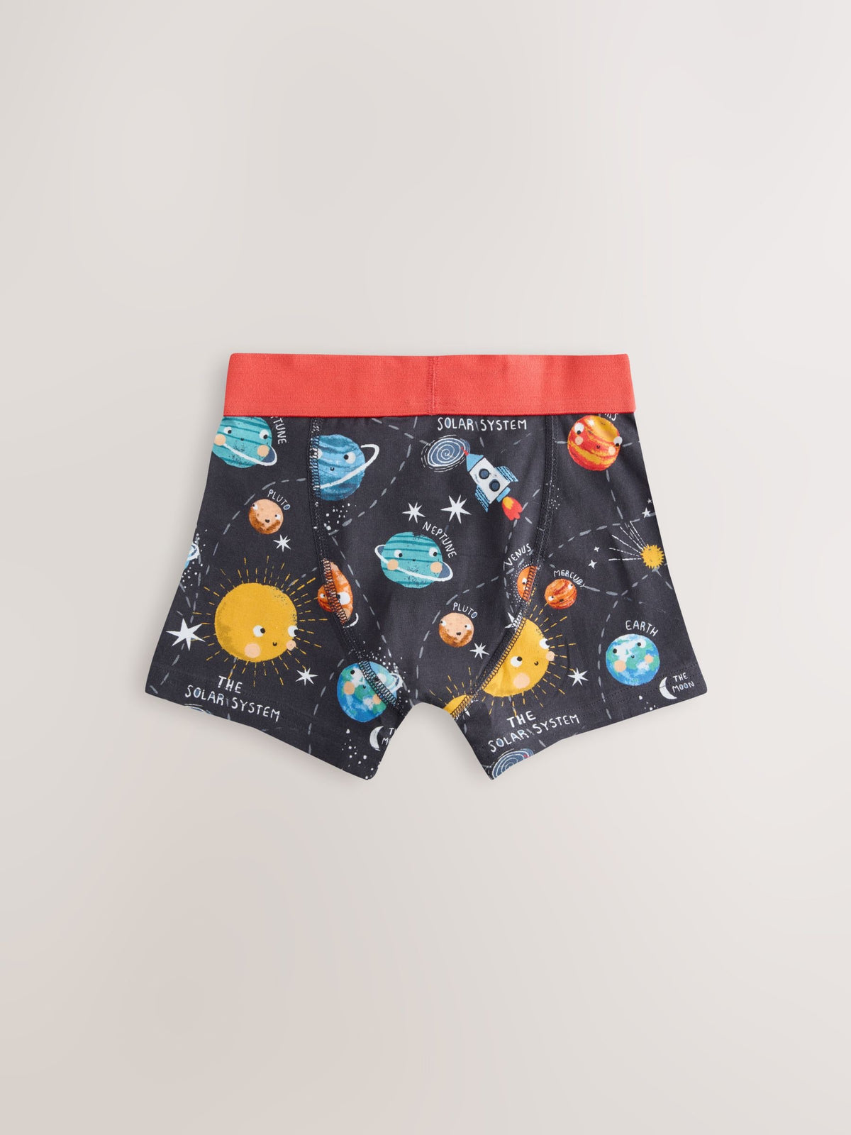 Dsiney Kidz - Blue Space Print Junior Character Trunks 5 Pack (1.5-16yrs) image 2