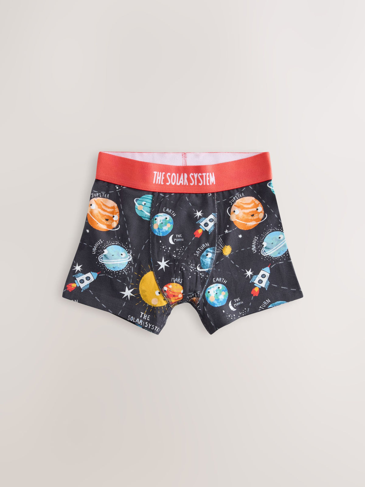 Dsiney Kidz - Blue Space Print Junior Character Trunks 5 Pack (1.5-16yrs) image 5