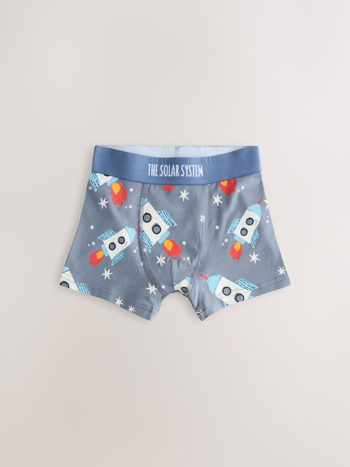 Dsiney Kidz - Blue Space Print Junior Character Trunks 5 Pack (1.5-16yrs) image 7