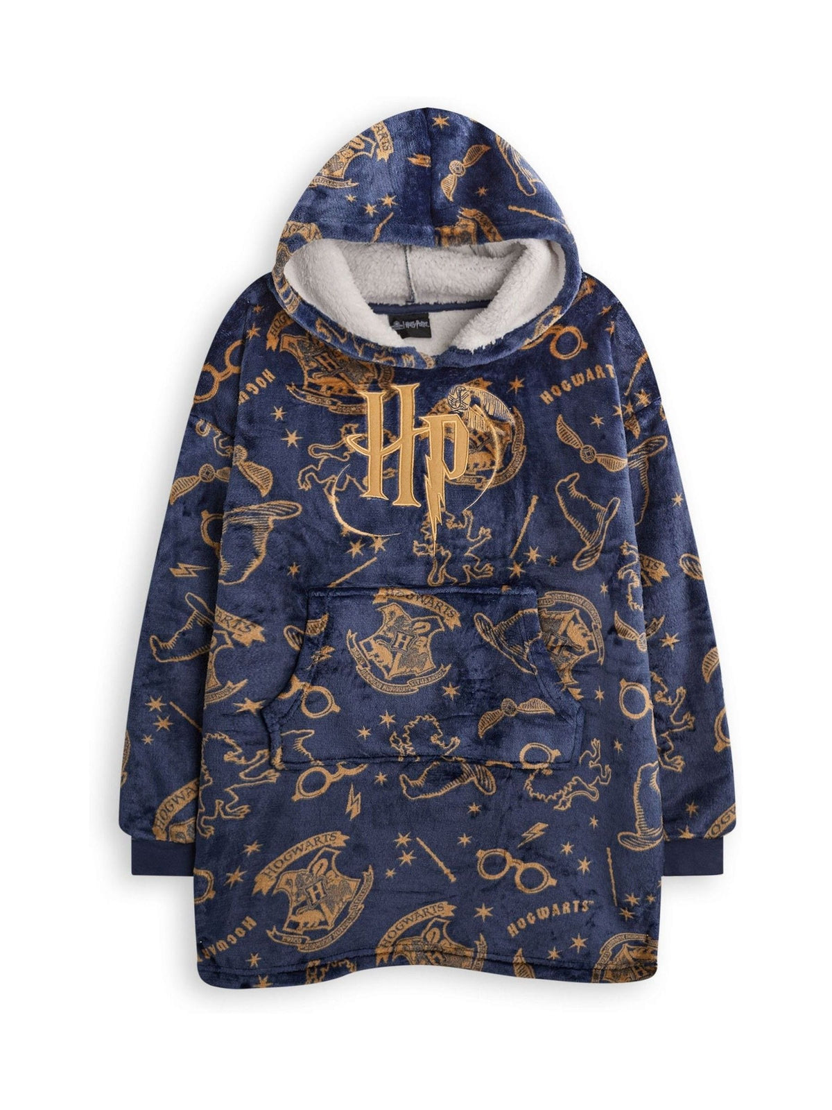 Vanilla Underground Blue Harry Potter Blanket Hoodie - image 1