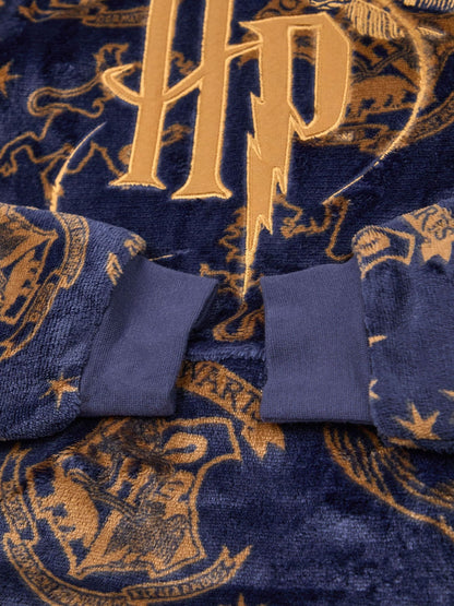 Vanilla Underground Blue Harry Potter Blanket Hoodie - image 5