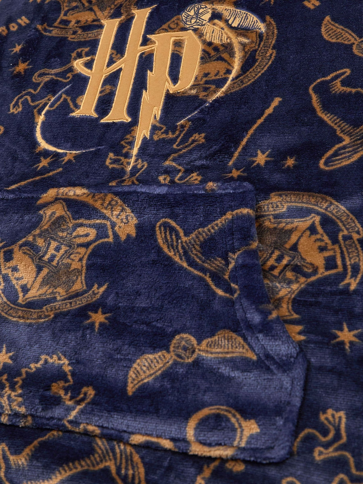 Vanilla Underground Blue Harry Potter Blanket Hoodie - image 6