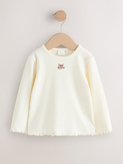 Animal Printed Dungarees with Top and Tights Set (3mths-7yrs)