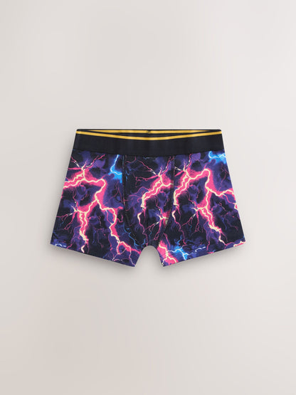 Dsiney Kidz - Multi Lightning Print Boxers 7 Pack (3-16yrs) image 3