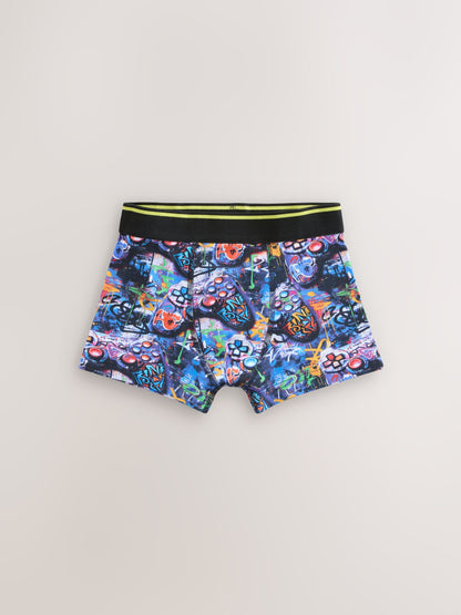 Dsiney Kidz - Graffiti Gamer Boxers 5 Pack (2-16yrs) image 4