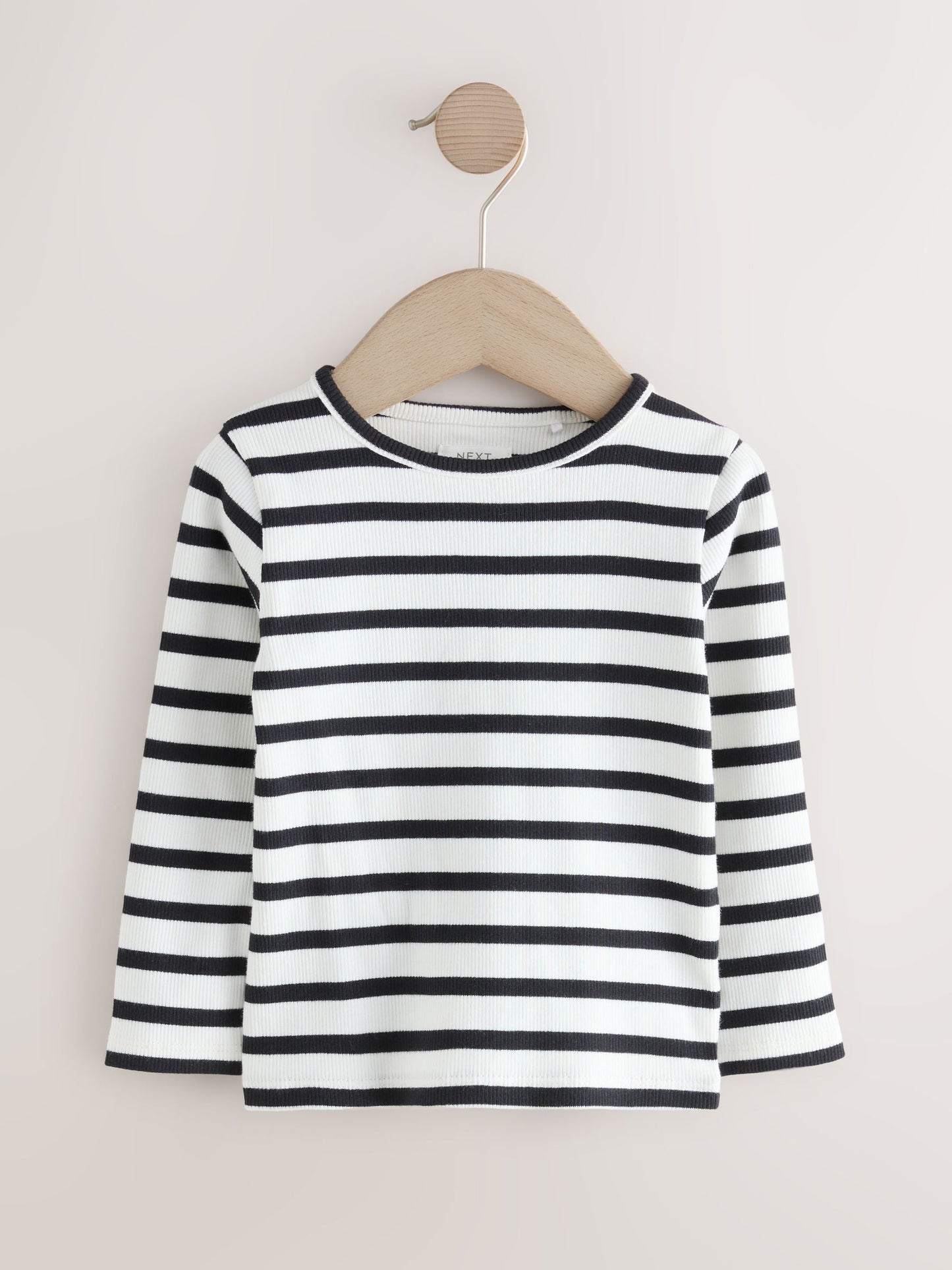 Mid Blue Denim Animal Print Dungarees and Stripe T-Shirt Set (3mths-7yrs)