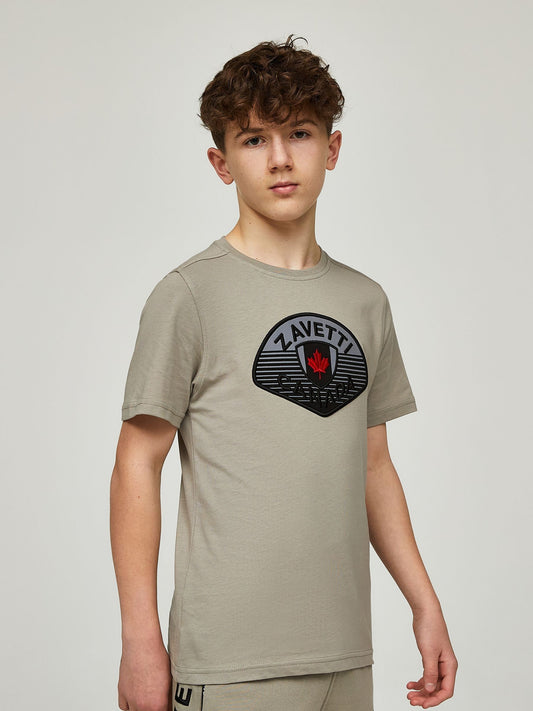 Dsiney Kidz - Zavetti Canada Junior Cream Botticini Reflective 100% Cotton T-Shirt image 1