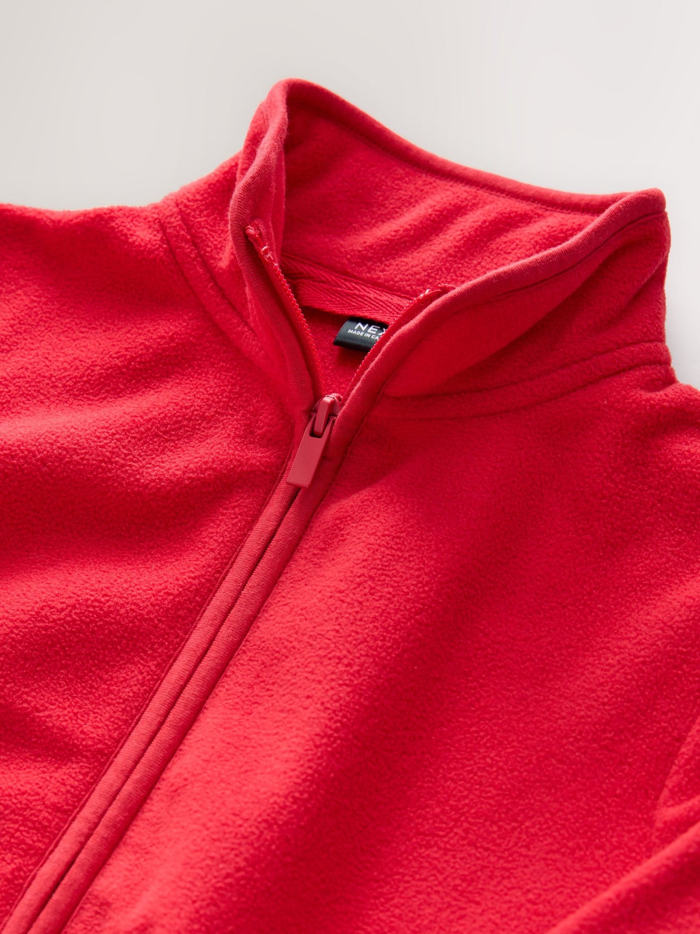 Dsiney Kidz - Red Zip-Up Fleece Jacket With Pockets (3-16yrs) image 7