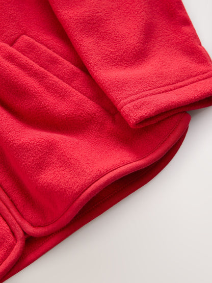 Dsiney Kidz - Red Zip-Up Fleece Jacket With Pockets (3-16yrs) image 8