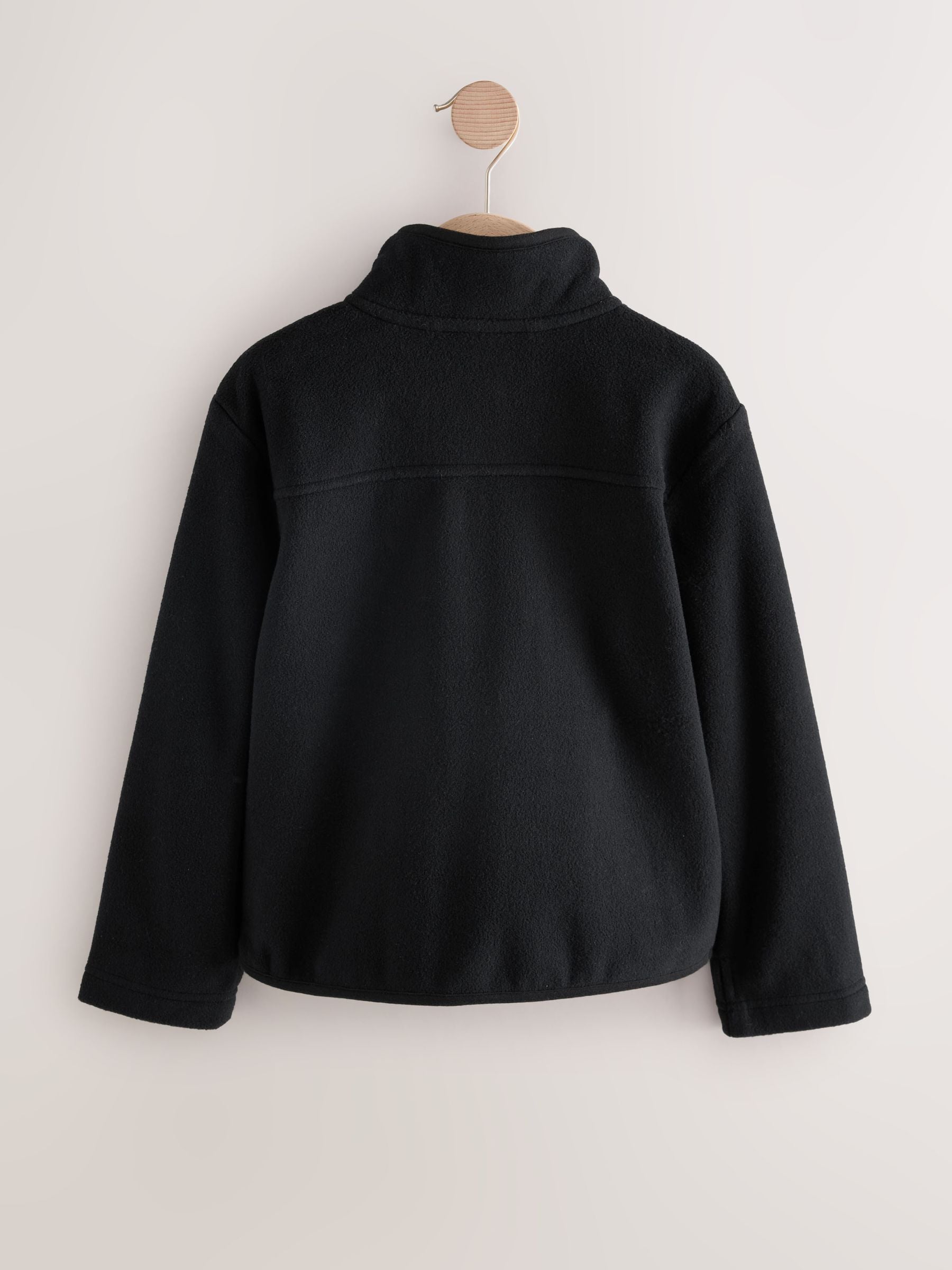 Dsiney Kidz - Black Zip-Up Fleece Jacket With Pockets (3-16yrs) image 6
