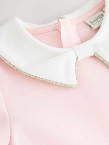 Baker by Ted Baker Bow Collared Ponte Dress