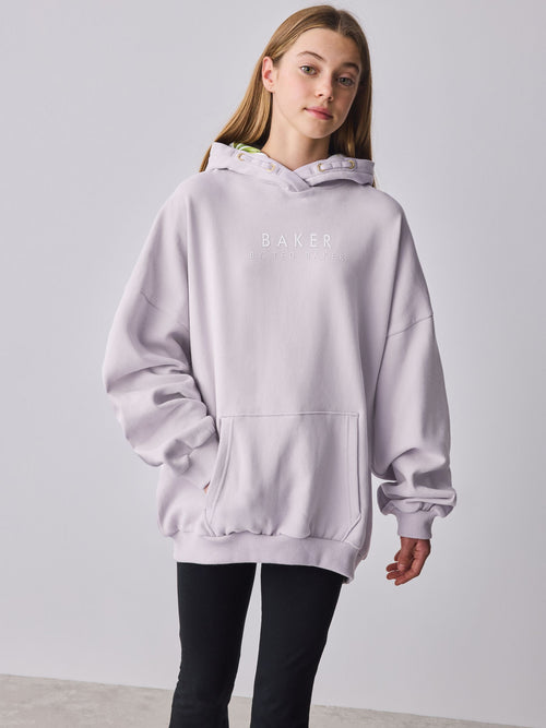Baker by Ted Baker Oversized Back Print Hoodie image 1