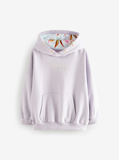 Baker by Ted Baker Oversized Back Print Hoodie