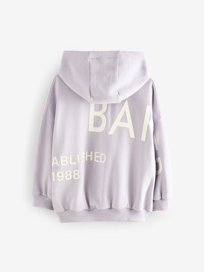 Baker by Ted Baker Oversized Back Print Hoodie