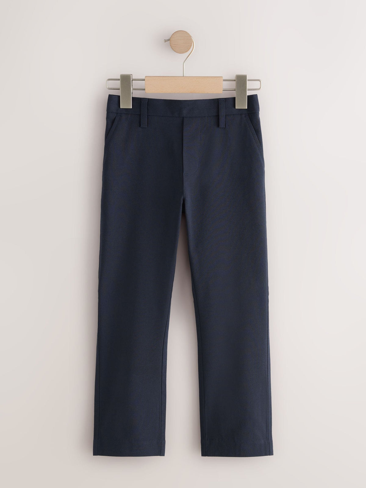 Dsiney Kidz - Navy Skinny School Formal Stretch Pull On Waist Trousers (3-17yrs) image 1