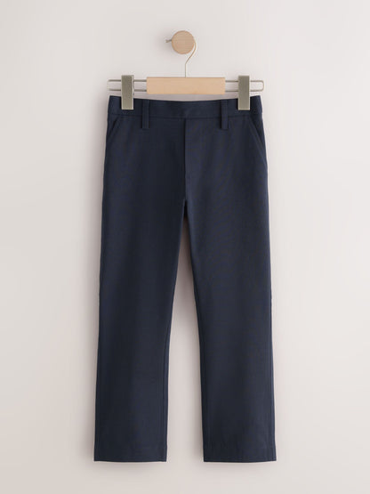 Dsiney Kidz - Navy Skinny School Formal Stretch Pull On Waist Trousers (3-17yrs) image 1