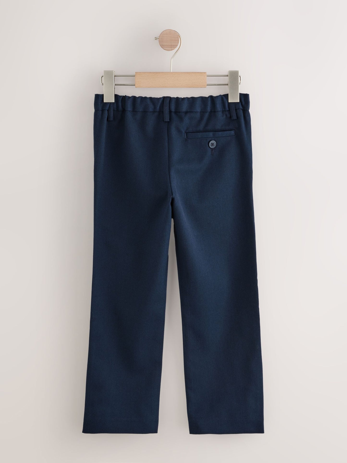 Dsiney Kidz - Navy School Pull On Waist Straight Trousers (3-17yrs) image 2