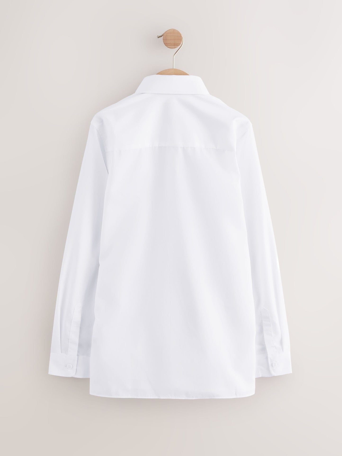 Dsiney Kidz - White Regular Fit Extra Long Sleeve School Shirt (10-17yrs) image 3