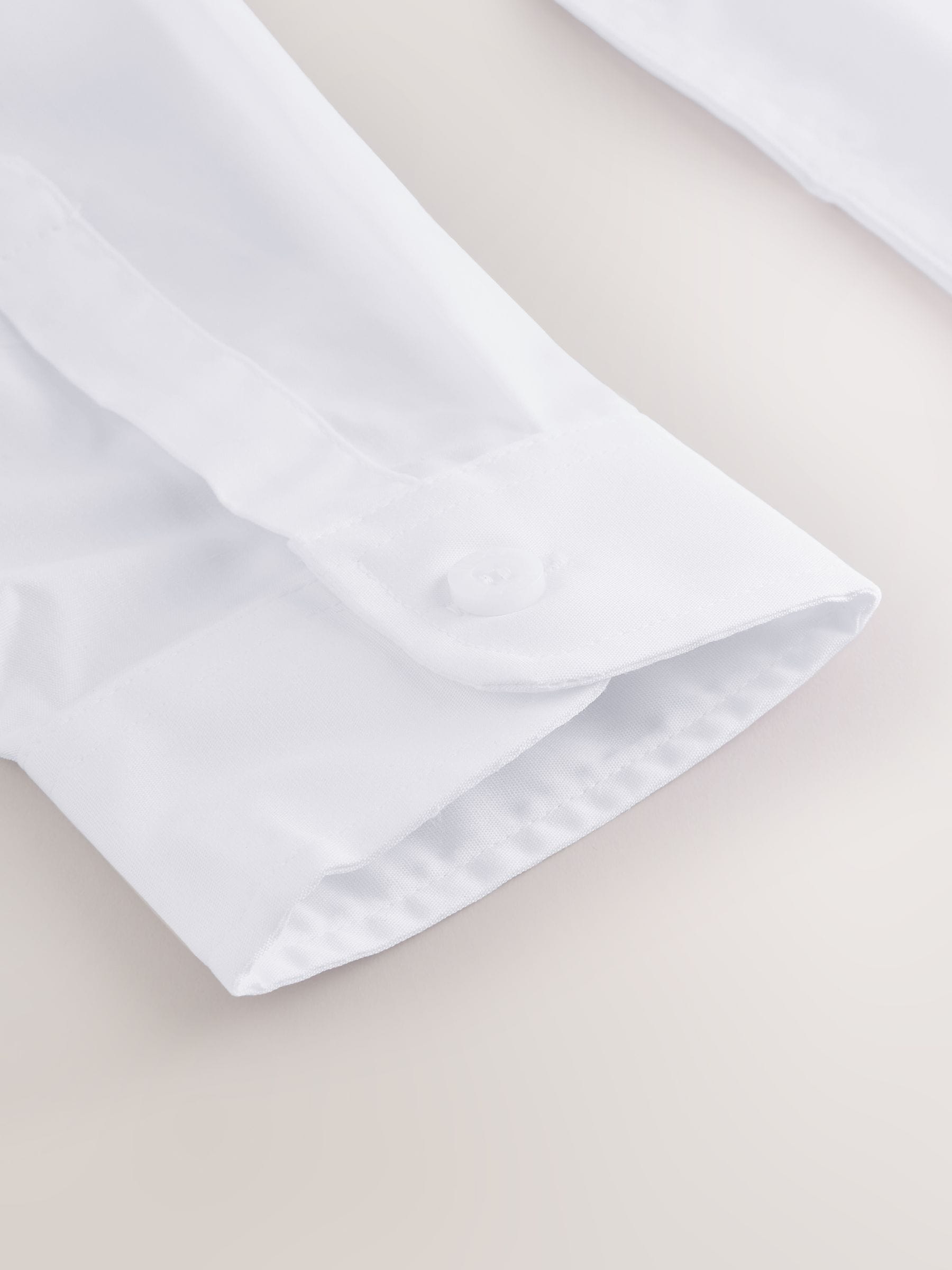 Dsiney Kidz - White Regular Fit Extra Long Sleeve School Shirt (10-17yrs) image 6