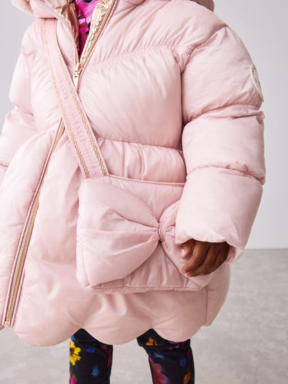 Baker by Ted Baker Shower Resistant Scallop Padded Coat With Detachable Bag image 5