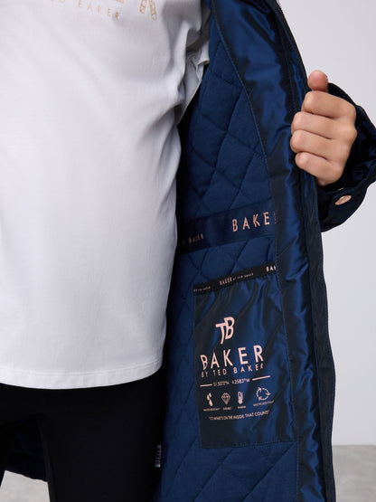 Baker by Ted Baker Shower Resistant Bow Frill Raincoat image 7