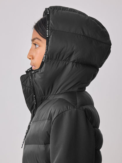 Baker by Ted Baker Shower Resistant Lightweight Padded Peplum Coat image 6