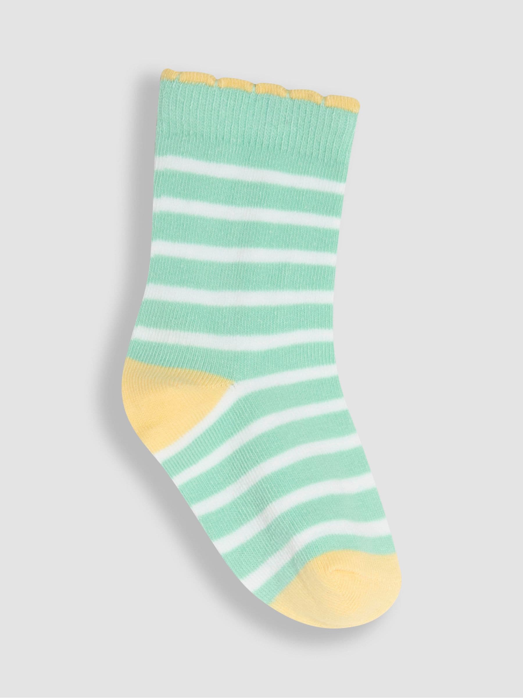 JoJo Maman Bébé Blue 3-Pack Socks image 4