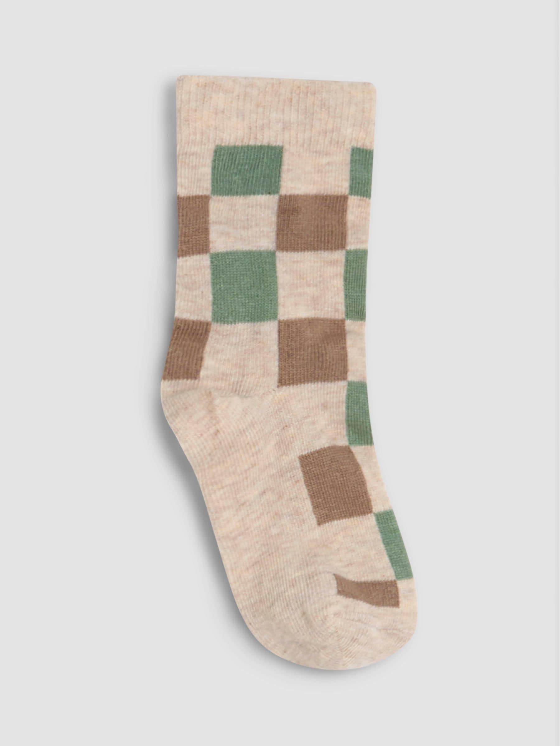 JoJo Maman Bébé Green 3-Pack Tractor Socks image 4