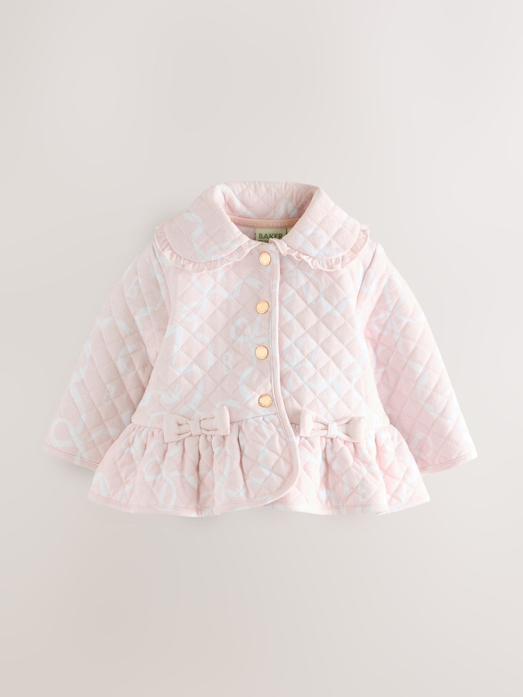 Baker by Ted Baker Printed Quilted 100% Cotton Jacket image 1