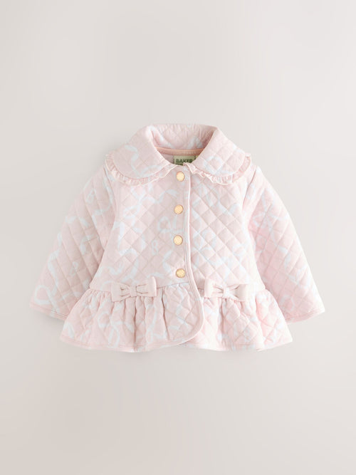 Baker by Ted Baker Printed Quilted 100% Cotton Jacket image 1